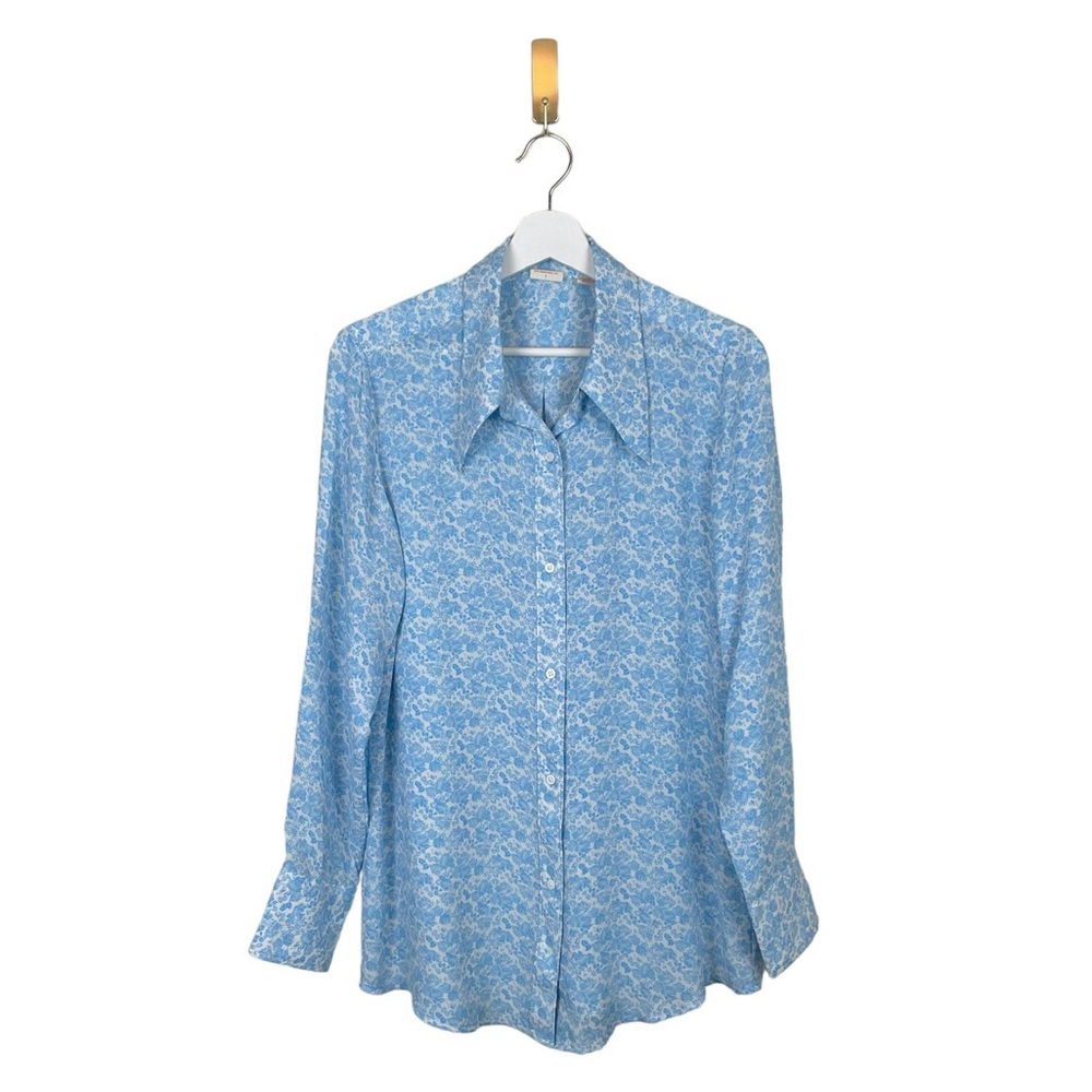 Levi's Floral Long Sleeve Blouse Size Large